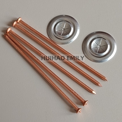 3x65mm 絶縁固定器 CD 溶接 ストッドピン 銅で覆われた