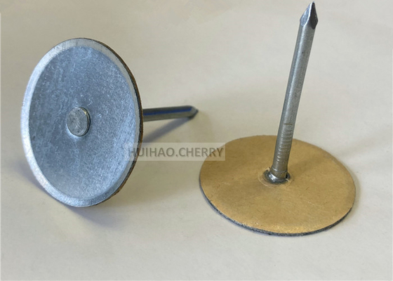 2インチ ダクト断熱ピン & ファスナー 亜鉛メッキ鋼溶接ピン HVAC断熱材用