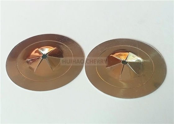 断熱材ピン用の38mm丸型セルフロックワッシャー。断熱材を所定の位置に固定。