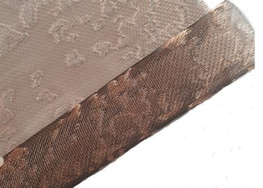金属網のラミネーションの建築生地はガラス装飾的なミラーの壁を薄板にした
