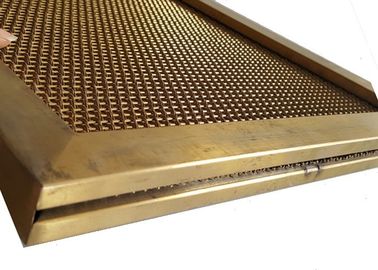 取り替え可能なフレームが付いている噴霧色の適用範囲が広い網のタイプ プライバシーの天井板
