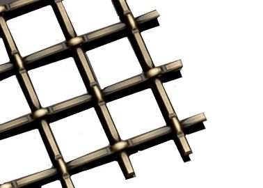 空港装飾のステンレス鋼材料と編まれる建築金属スクリーン