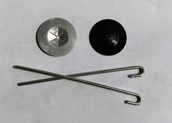 太陽電池パネルの網を取付ける洗濯機が付いているアルミニウムJのホック2.5mm Pin Diaの太陽電池パネルクリップ