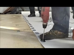 TPO単層屋根の安易な設置のために使用されるTPOシームプレート