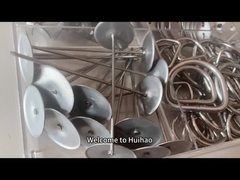 SS 304 断熱枕と断熱ジャケットの固定アンカーとSS 洗浄機