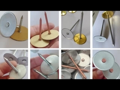 導管内膜の溶接ピンを使用してHVACの保温を行う方法