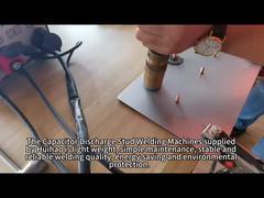 コンデンサ放電スタッド溶接機 M3-M12 または M3-M16 スタッド用